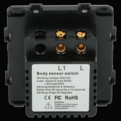 Bevægelsesdetektorer^Modul - Bevægelsessensor DC SMART HOME grå