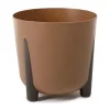 Clearance Moss ECO træ urtepotte, naturligt træ Krukker & Plantebeholdere