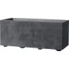 Krukker & Plantebeholdere^Muret Planter - DEROMA - Millennium R - Antracit - Med vattenreserv - 59 cm