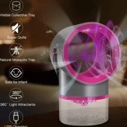 Insektmiddel & Dyreafvisende Middel^Mygfangere UV Mosquito Killer Insect Killer USB