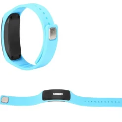 Hot Myggeafvisende Armbånd USB Opladning Ultralyd Myggeafvisende Armbåndsur Blå Insektmiddel & Dyreafvisende Middel