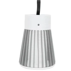 Insektmiddel & Dyreafvisende Middel^Myggedræber Lys Håndholdt Elektronisk Ultraviolet Myggedræber Til Hjemme Udendørs Brug Grå Hvid