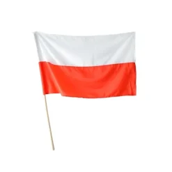 Flag & Vindposer^Nationalflag på en stang