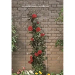 Hot NATUR Rektangulärt galvaniserat ståltrådsnät 42,5xH145cm - Grön Buer, Spalier, Lysthuse Uden Tag