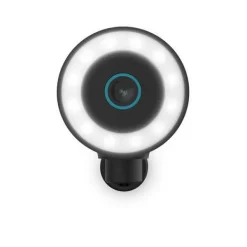 Hot Nedis SmartLife udendørskamera | Spotlight | 4K / 3840x2160 | IP65 | Cloud Storage (mulighed) / microSD (ikke inkluderet) / Onvif | 5 V DC | Med bevæg | CDON Sikkerhedsmonitorer & Videokameraer
