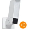 Online Netatmo sikkerhedskamera Smart Udendørs Kamera Med Sirene, hvid Sikkerhedsmonitorer & Videokameraer