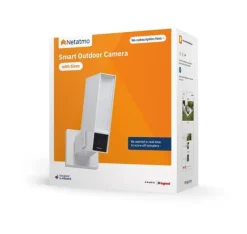 Online Netatmo sikkerhedskamera Smart Udendørs Kamera Med Sirene, hvid Sikkerhedsmonitorer & Videokameraer