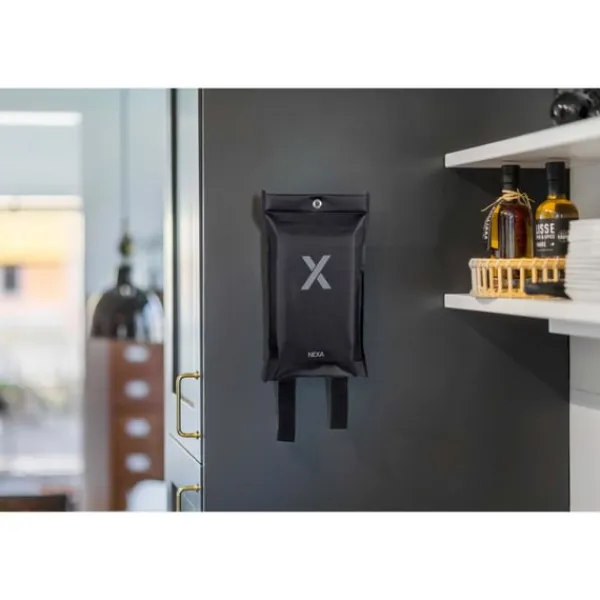 Discount Nexa FB-120 SMD Brandfilt Silikon Svart 120x120 cm Brandtæppe