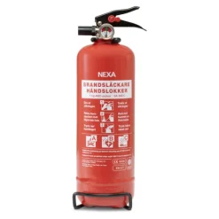 Outlet Nexa Fire & Safety Brandsläckare Röd 1kg 8A Brandslukkere