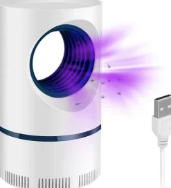 Insektmiddel & Dyreafvisende Middel^NoBzzz UV USB LAMPE INSEKTIDFØRENDE LED MYG FLUGER SOVEVÆRELSE STUE EFFEKTIV