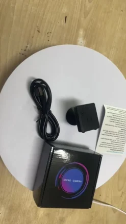Best OBOSOE batteridrevet HD-sikkerhedskamera - Nattesyn og bevægelsesdetektering | Bærbar babyalarm til bil, hjem og kontor | WiFi-version Sikkerhedsmonitorer & Videokameraer