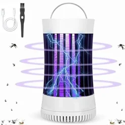 Insektmiddel & Dyreafvisende Middel^OBOSOE Myggefanger 360° USB Myggelampe – Effektiv myggedræber til indendørs og udendørs