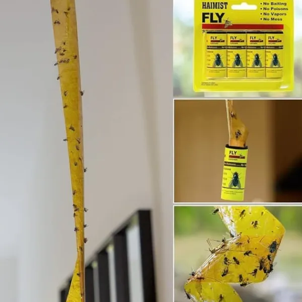 Sale OBOSOE 16-pak Fluefanger fluefanger papirrulle Fluesmækkere