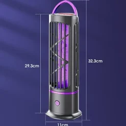 Discount OBOSOE udendørs elektrisk stød myggelys indendørs automatisk myggefangende husholdning USB myggedræber myggeafvisende myggefælder(genopladelig version | CDON Insektmiddel & Dyreafvisende Middel