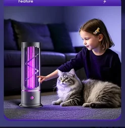 Insektmiddel & Dyreafvisende Middel^OBOSOE Udendørs Elektrisk Myggelys Indendørs Automatisk Myggefælde Husholdning USB Myggeudrydder Myggeafvisende Myggefælde (Plug-in Version)