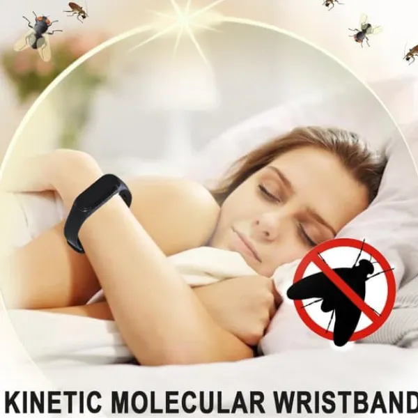 Insektmiddel & Dyreafvisende Middel^OBOSOE Wearable Myggeafvisende Armbåndsur – Effektivt myggearmbånd til udendørs aktiviteter og sommer