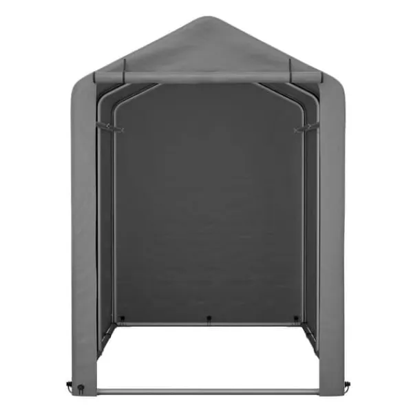 Sale Opbevaringsrum 187x100x160 cm, cykelgarage, haveskur, lagerzelt, mørkegrå Skure, Garager & Carports