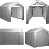 Skure, Garager & Carports^Opbevaringstelt 180x300 cm stål grå - Telt - Telte - Home & Living