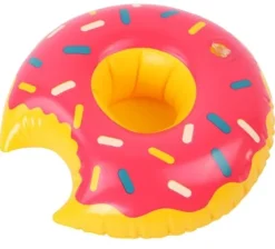 Pool- & Spatilbehør^Oppustelig kopholder - Strawberry Donut