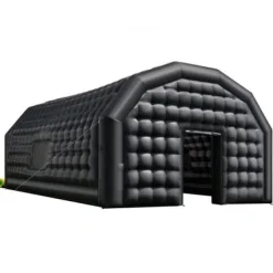 Sale Oppustelig natklub 800x600x400 cm sort, festtelt, oxfordstof Telte & Lysthuse