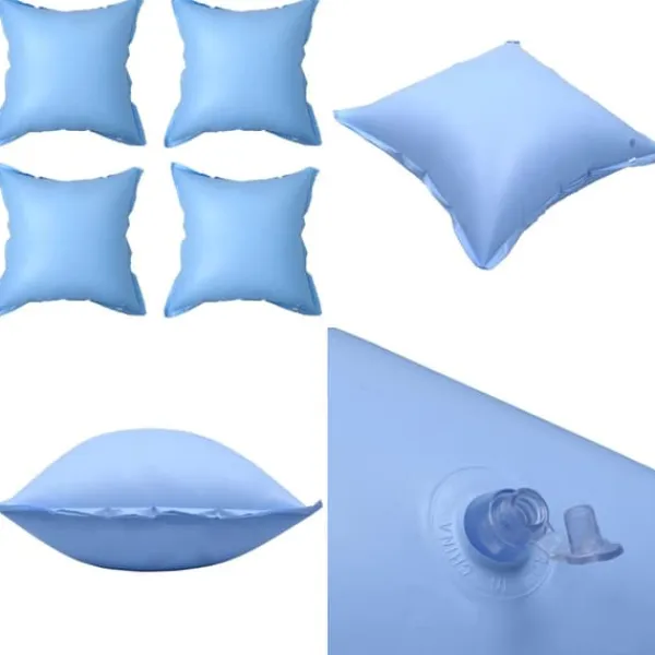 Pool- & Spatilbehør^Oppustelige vinterpuder til fritstående poolovertræk 4 stk. PVC - Poolpude - Poolpuder - Home & Living