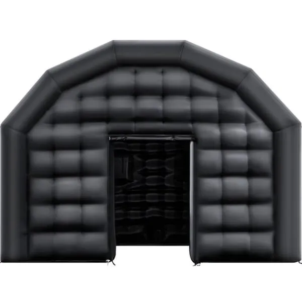 Hot Oppusteligt Natklubtelt, Bærbart Model, 19,7x16,4x12 fod, med Blæser, Ideel til Fest Telte & Lysthuse