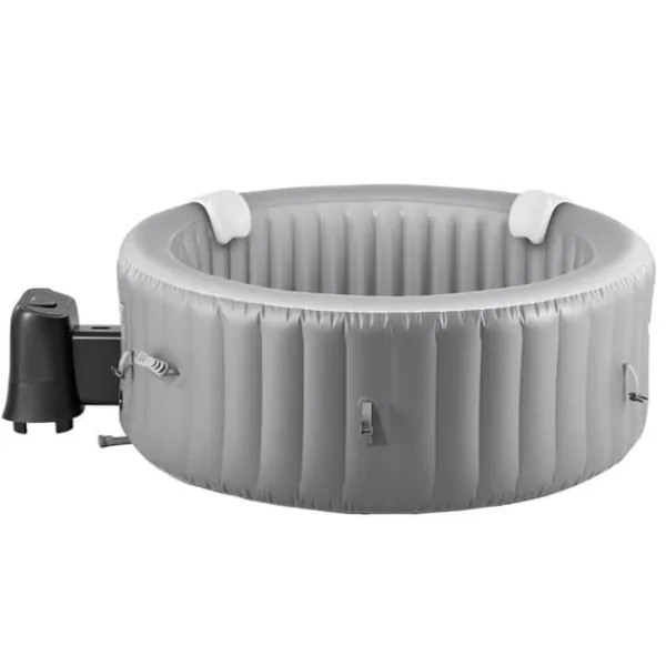 Spa & Udendørsbad^Oppusteligt Spa, 6-8 Personers Kapacitet, 2400x660 mm, Bærbart Udendørs Spabad