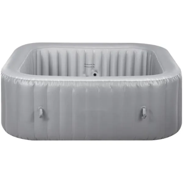 Online Oppusteligt Spa, 4-6 Personer, 1850 x 660 mm, Firkantet Bærbar, Udendørs Brug, Robust Og Komfortabel Spa & Udendørsbad