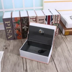 Discount Ordbog Bog Hemmelig Sikkerhedsboks Penge Kontanter Smykker Låseboks (Rose Dagbogstype) Pengeskabe