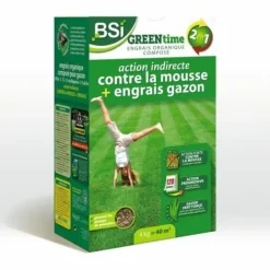 Gødningsmidler^Organic fertiliser BSI Greentime 4 Kg