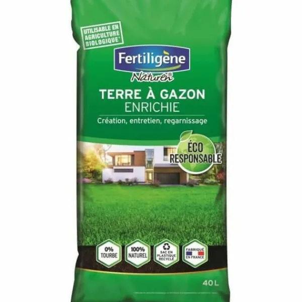 Gødningsmidler^Organic fertiliser Fertiligène gardener manure 40 L
