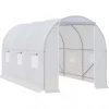 Drivhus^Outsunny Drivhus 350x200x200cm Foliedrivhus, Plantehus, Folie til haven