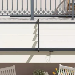 Outsunny Pergola 3x3m, Creme Hvid, Polyester, Vendt`t, Justerbart Tag til Have og Terrasse Buer, Spalier, Lysthuse Uden Tag