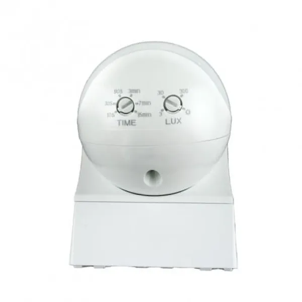 New Overflademonteret bevægelsessensor hvid 180 grader PIR CP-4B EC20324 ECO Bevægelsesdetektorer