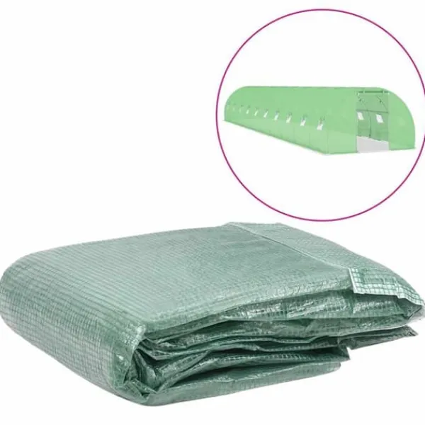Outlet Overtræk til drivhus - Beskyttelse mod vejr og fugle | Farve: Grøn | Størrelse: 300x1500x200 cm Drivhus