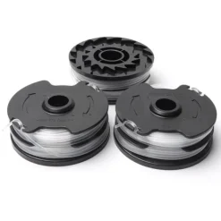 Clearance 3-pak erstatningsspoler med trimmerlinje til Black Decker AF-100-3ZP græstrimmer Havemaskiner