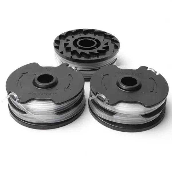 Clearance 3-pak erstatningsspoler med trimmerlinje til Black Decker AF-100-3ZP græstrimmer Havemaskiner