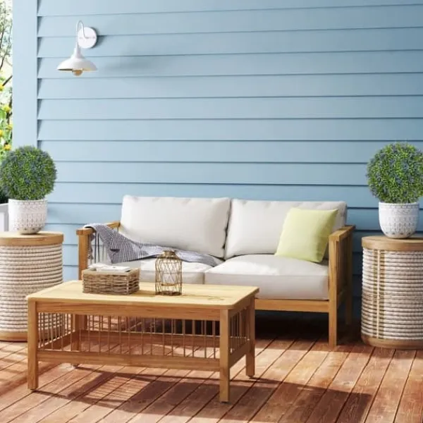 Hot 2-pak kunstig lavendel 60 cm UV-beskyttet med jordspyd, til hjem & have Haveplanter
