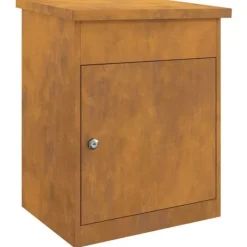Clearance Pakke drop boks i rustfrit stål - Sikker og stilfuld postløsning | Størrelse: 44 x 35 x 59 cm Postkasser & Brevindkast