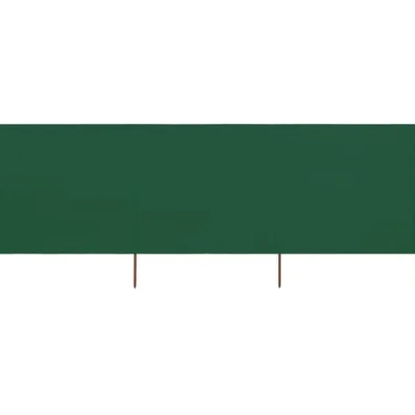 3-panelers foldbart læsejl 400x160 cm | Farve: Grøn Vinddekoration