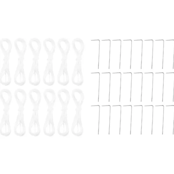 Telte & Lysthuse^Party Tent - Utendørs Festtelt i Polyester og Stål | Farve: Blå og Hvid | Størrelse: 800x400x266 cm
