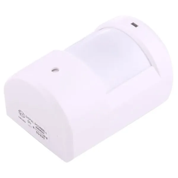 Discount Passagealarm med IR-detektor - trådløs dørmand med lyd og LED Bevægelsesdetektorer