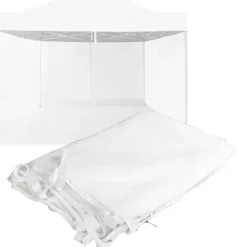 Telte & Lysthuse^Pavilion 3X3 G1015 HVID MED MYGGENET