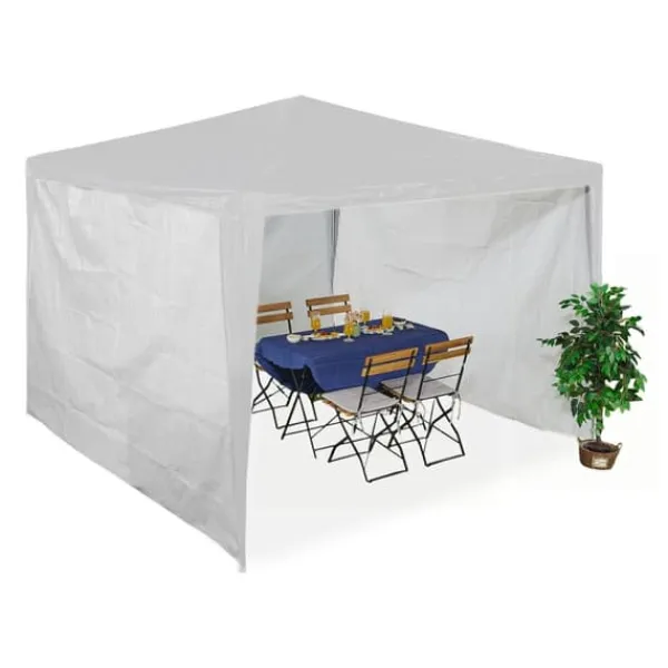 Outlet Pavillon sidepaneler, 200x300 cm, Hvid Telte & Lysthuse