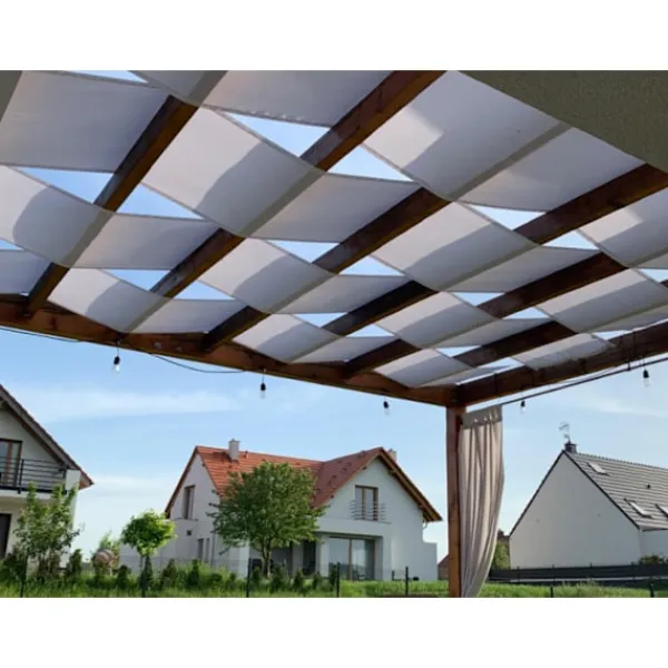 Clearance Pavillon vandtæt bælte 0,4x5 Grå Telte & Lysthuse