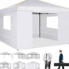 Telte & Lysthuse^Pavillon, Vandtæt Stof, Nem Opsætning,Hvid