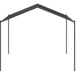 Sale Pavillon 3x3 m stål og stof antracitgrå - Pavillon - Pavilloner - Home & Living Telte & Lysthuse