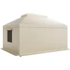 Best Pavillonovertræk, 3,66x4,87 m, Beige, PE, vejrbestandig opbevaring Telte & Lysthuse