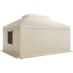 Best Pavillonovertræk, 3,66x4,87 m, Beige, PE, vejrbestandig opbevaring Telte & Lysthuse