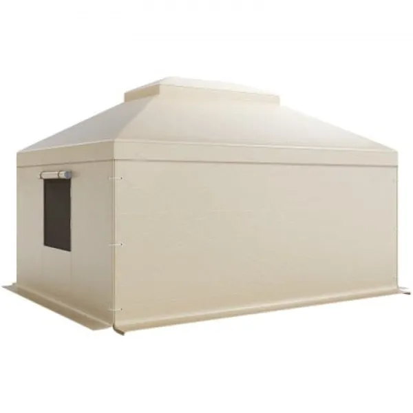 Best Pavillonovertræk, 3,66x4,87 m, Beige, PE, vejrbestandig opbevaring Telte & Lysthuse